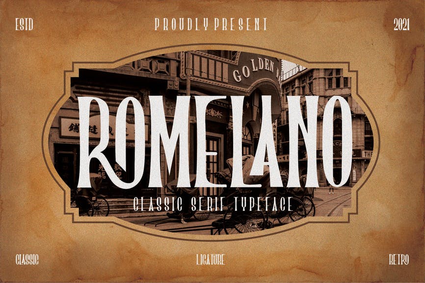 Romelano - Serif Font