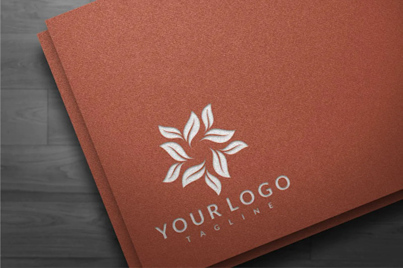 luxury logo mockup QSRNYE2
