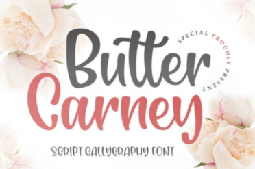 Butter Carney Font