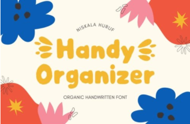 Handy Organizer Font