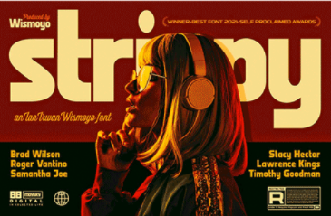 CM - Strippy - Bold Futuristic Fonts 6406190