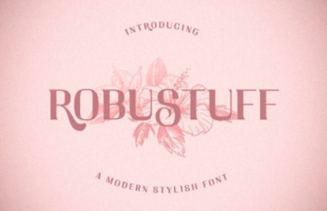 Robustuff Font
