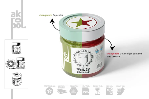 CreativeMarket - Jar Mock Up 4832793