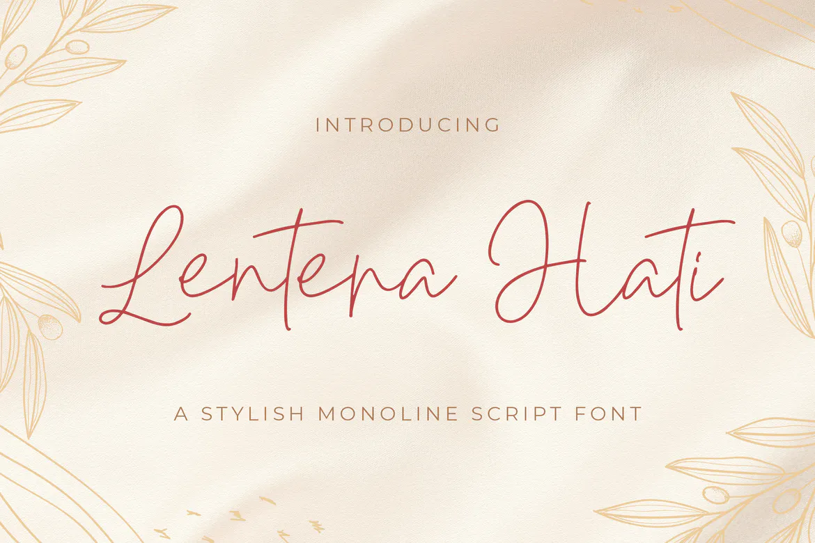 Lentera Hati - Handwritten Font 65KRU5M