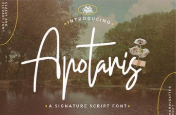 Apotaris Font