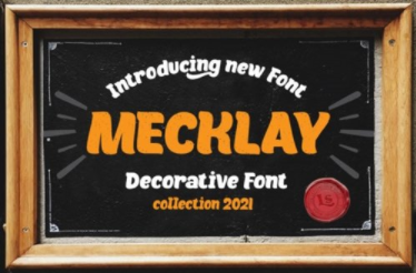 Mecklay Font