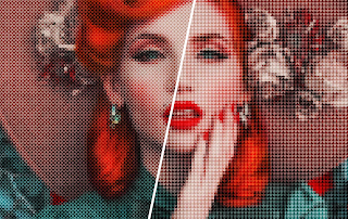 Pixel Art Photo Effect C6622WF