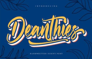Deanthies Font