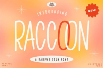 Raccoon Font