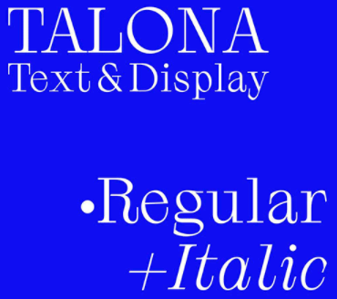 Talona Typeface