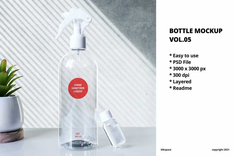 Bottle Mockup Vol.05 6X7DXRQ 1 Bottle Mockup Vol.05 6X7DXRQ