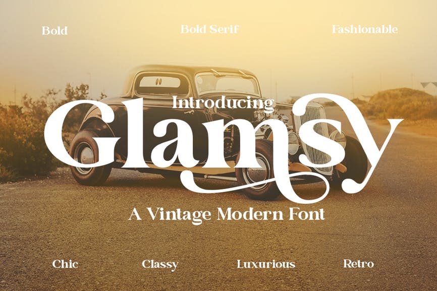Vintage Modern Font