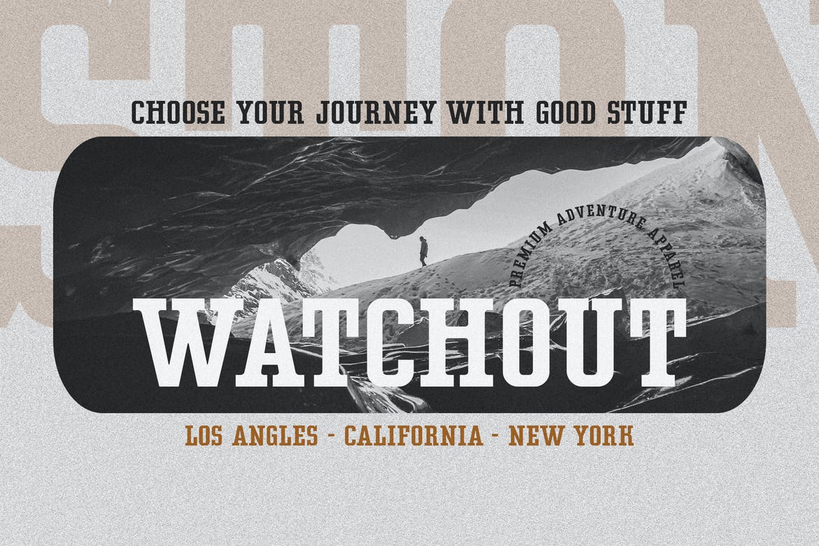 Wildstone - wild vintage smallcaps slab serif