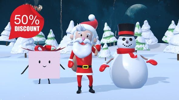 Videohive Christmas Santa 25323815
