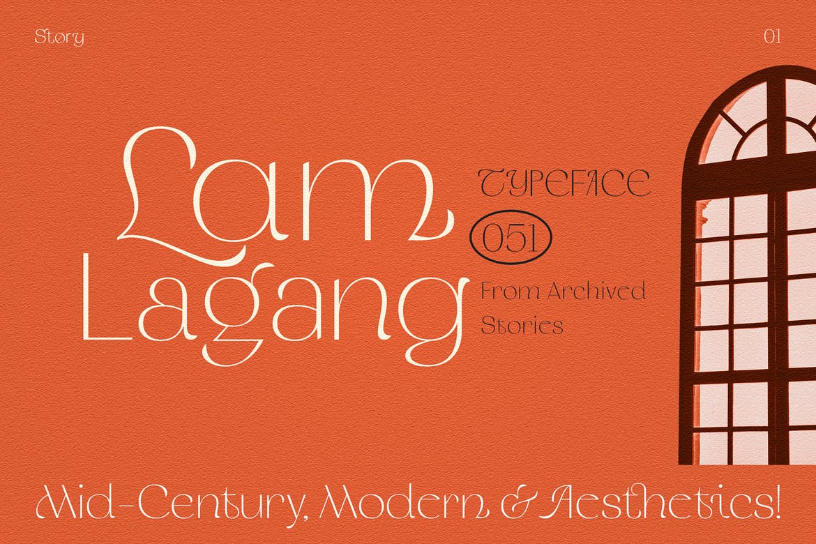 CM - LAM LAGANG O51 - DISPLAY FONTS 6488247