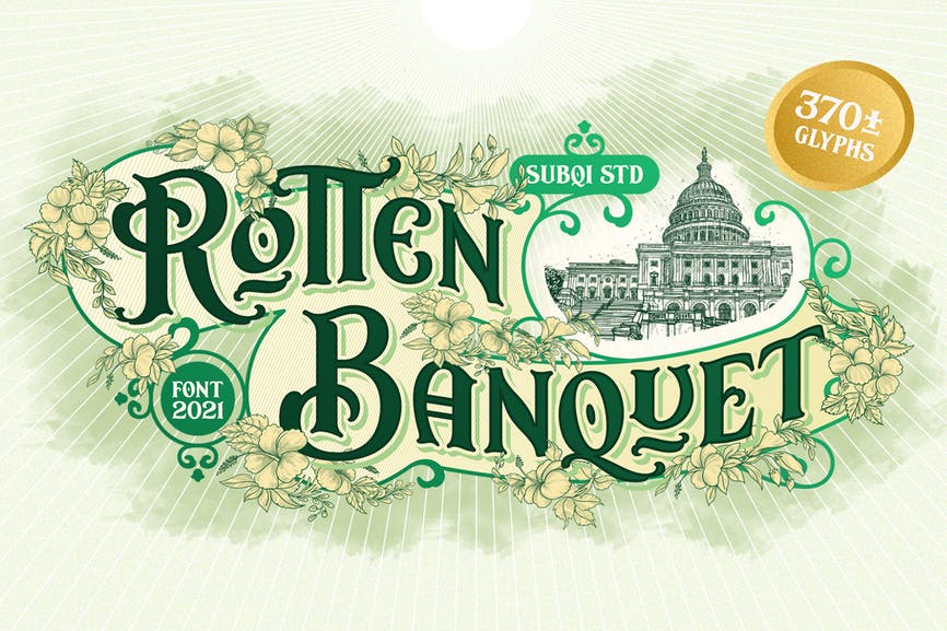 Rotten Banquet Font