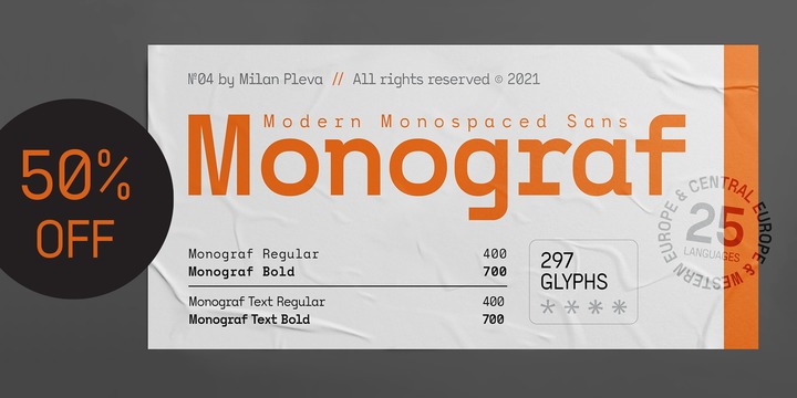 Monograf Font Family