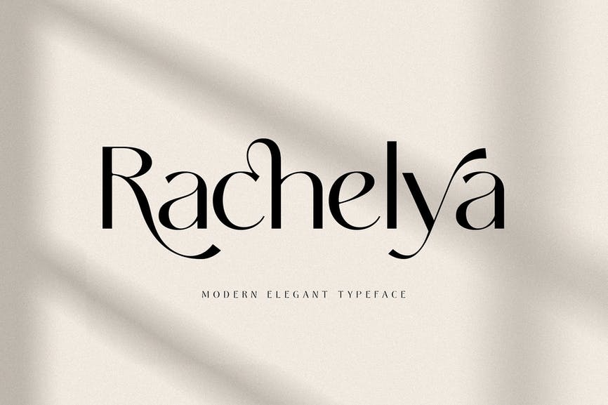 Rachelya Modern Elegant Font