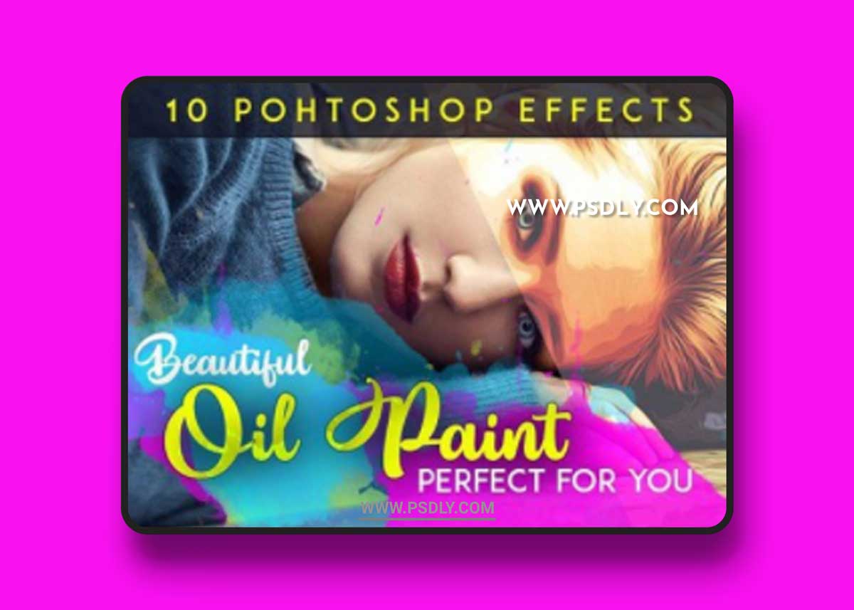 Beautiful Oil Paint Action