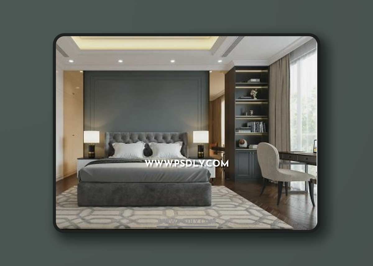 Bedroom 606 3D Model