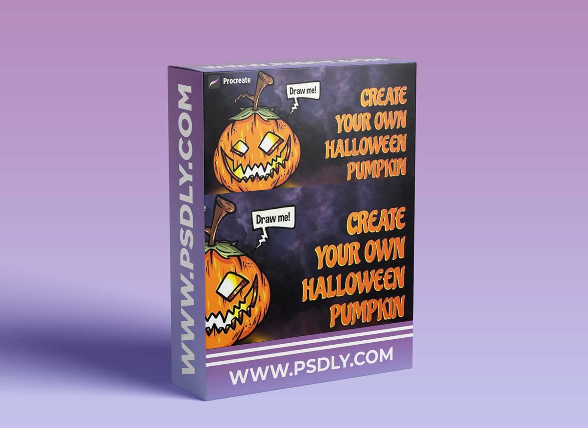 Create Your Own Halloween Pumpkin in Procreate