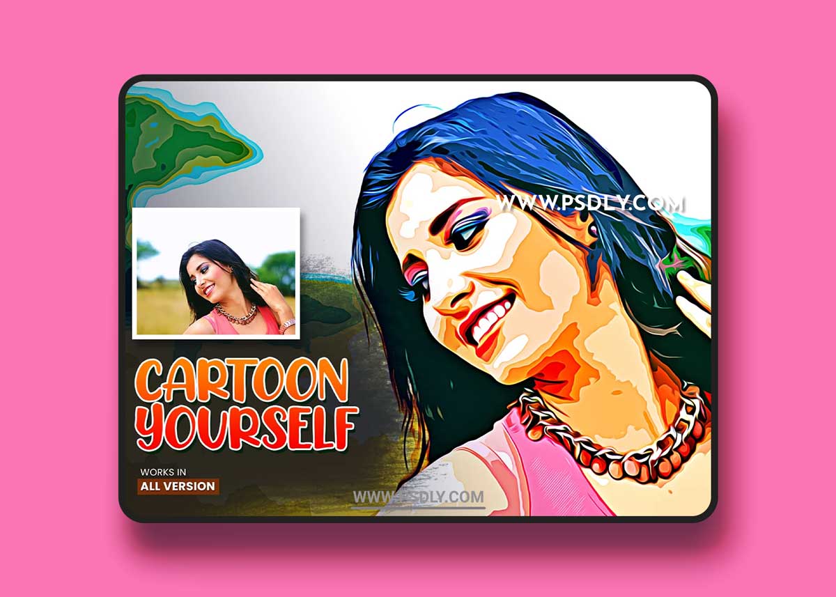 CreativeMarket - Cartoon Yourself Photoshop FX 6428204