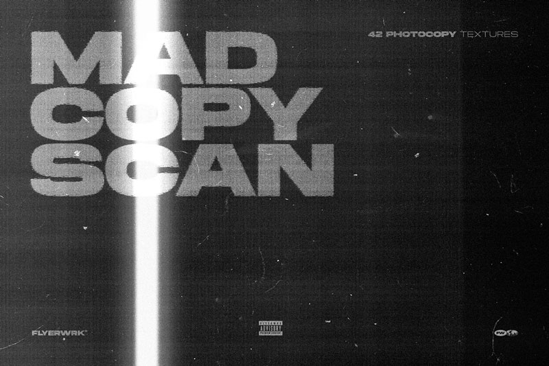 CreativeMarket - Mad Copy Scan 6247382