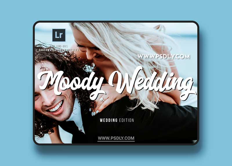 CreativeMarket - Moody Wedding Lightroom Presets 2582868