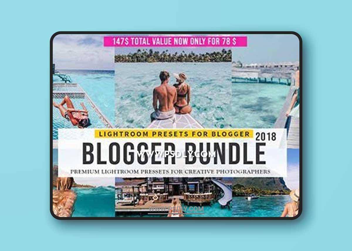 CreativeMarket - Pro Blogger Lightroom Presets Bundle 2840552