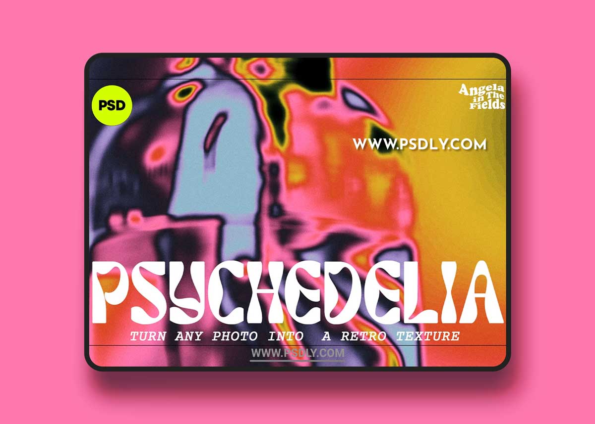 CreativeMarket - Psychedelic Texture Kit 6243514