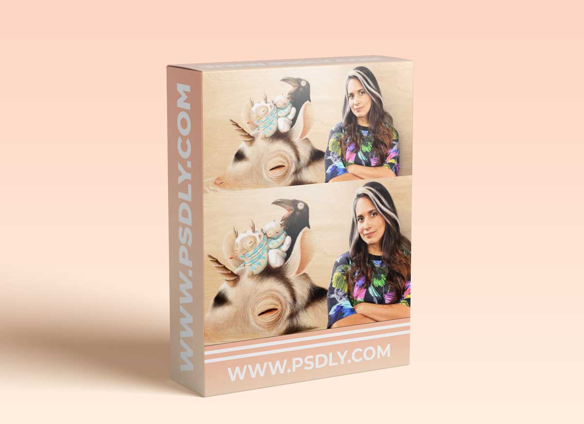 Domestika - Watercolour on Wood