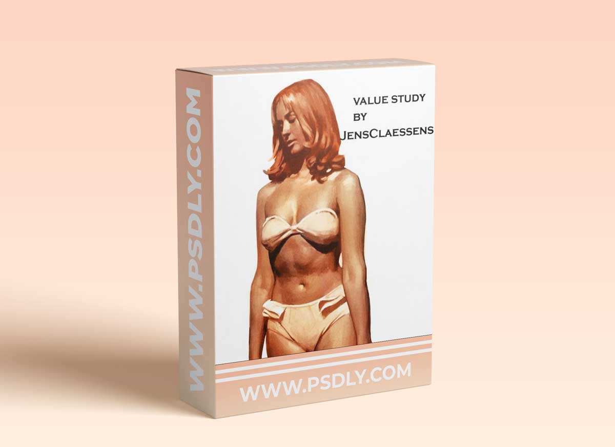 Girl Value Study Process by JensClaessens