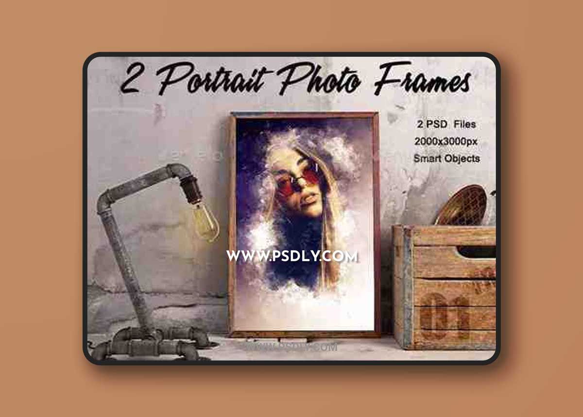 GraphicRiver - 2 Portrait Photo Frames 23153234