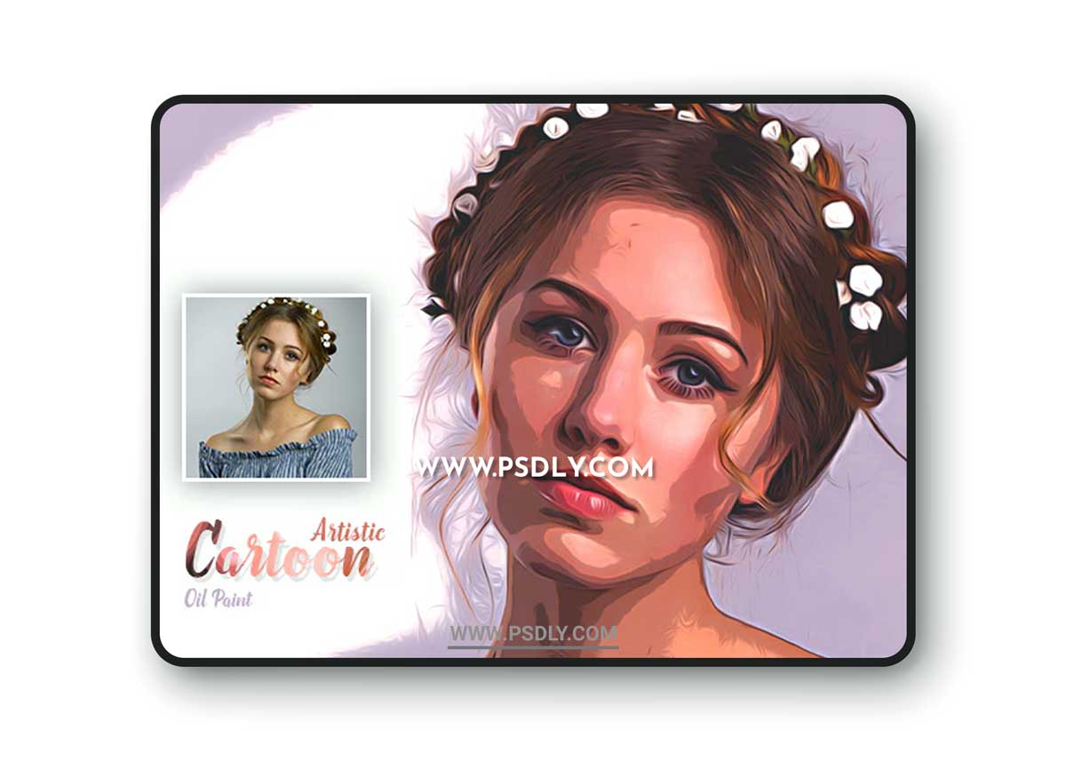 GraphicRiver - Artistic Cartoon Oil Paint 23124994