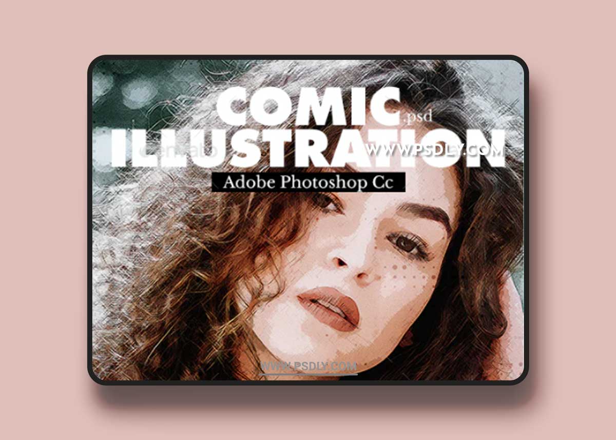 GraphicRiver - Comic Illustration Photo Template 22613119