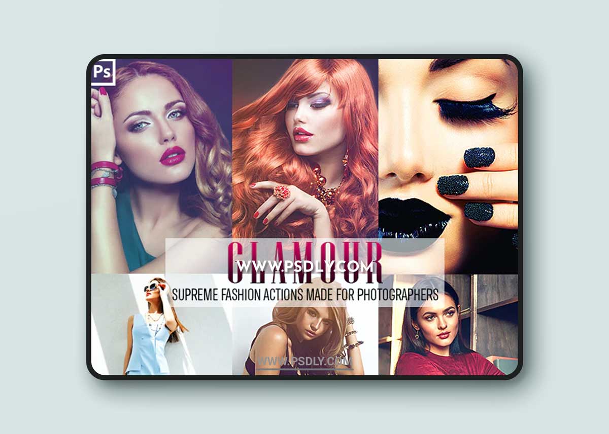 GraphicRiver - Glamour Fashion Photoshop Actions 23156099