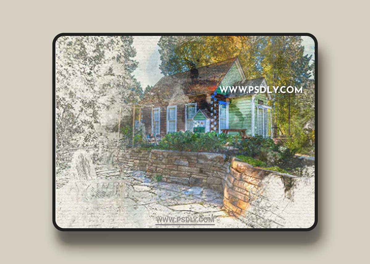 GraphicRiver - Mix Painting Photoshop Action 22290840