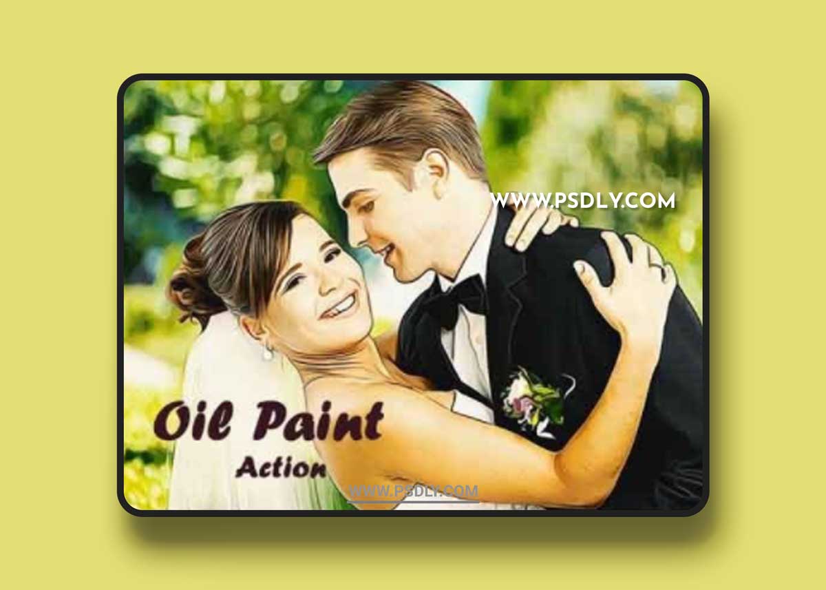 GraphicRiver - Oil Paint Action - Photoshop Action 20393418