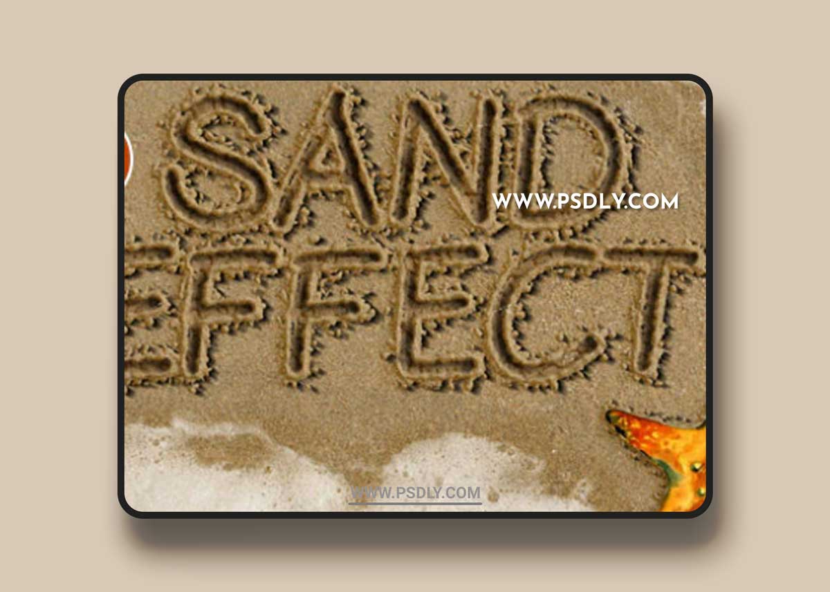 GraphicRiver - Sand Writing Photoshop Action 21054110