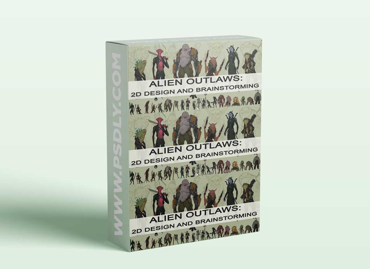 Gumroad – Alien Outlaws 2D Design and Brainstormin