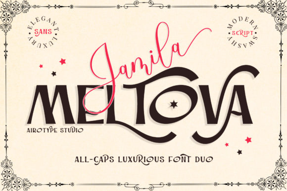 Jamila Meltova Font