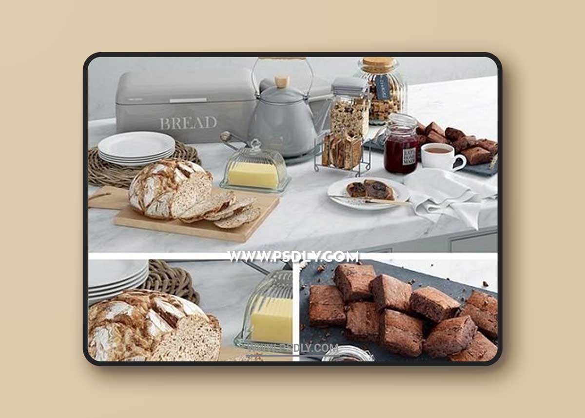 Kitchen set 2 3D Model