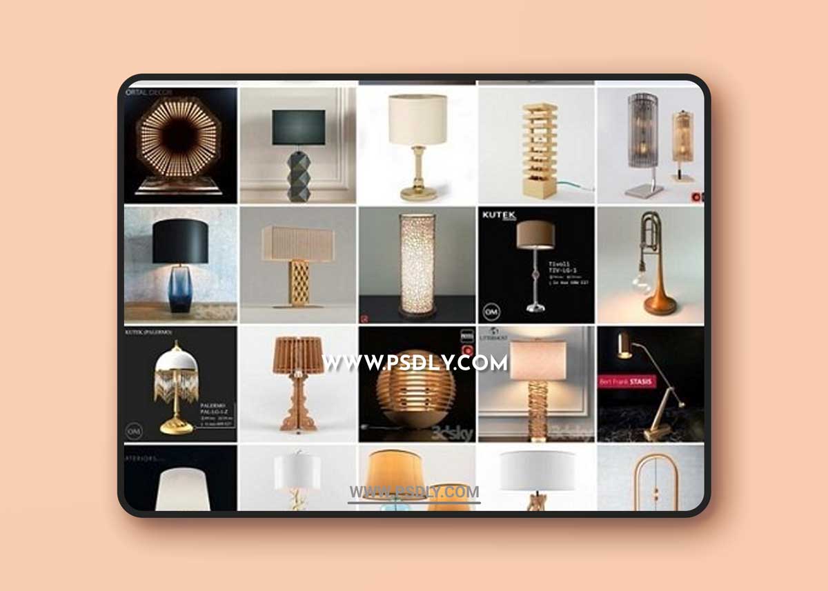 Lamps 3d Models for SketchUp
