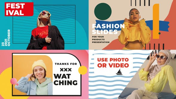 Videohive - Fashion Slideshow || Premiere Pro MOGRT - 33678874
