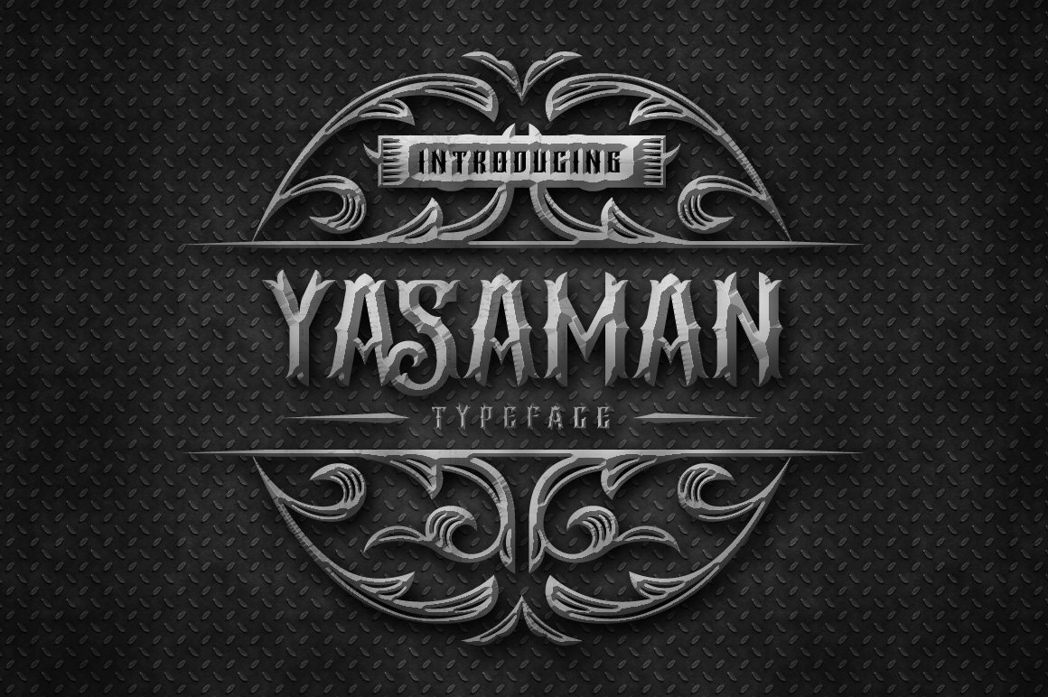 Yasaman display font