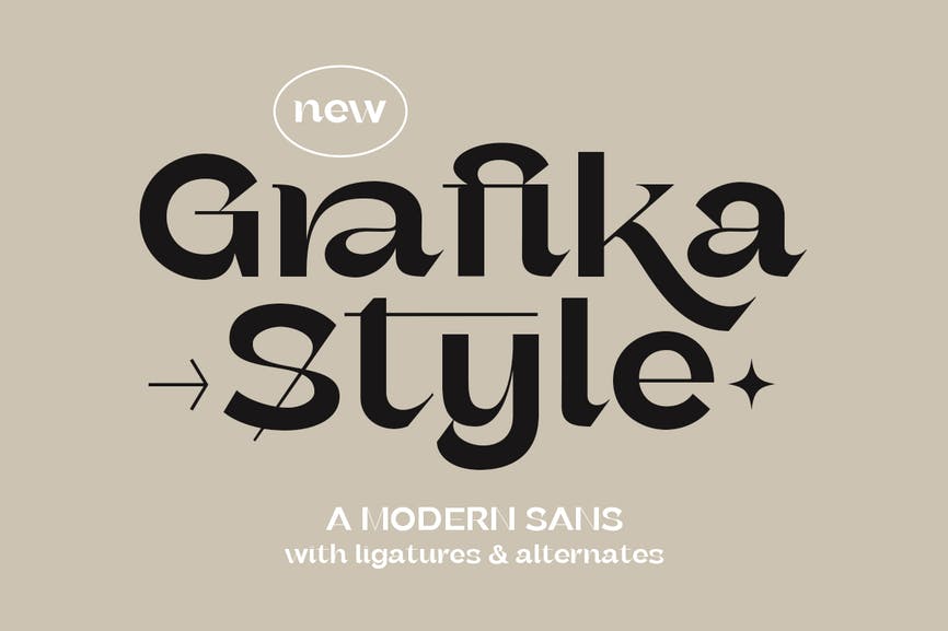 Grafika - Modern Sans Fonts
