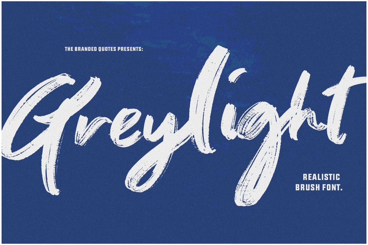 Greylight - Handwritten Brush