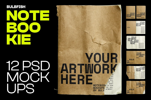 CreativeMarket - Notebookie - Mockups Pack 6348579