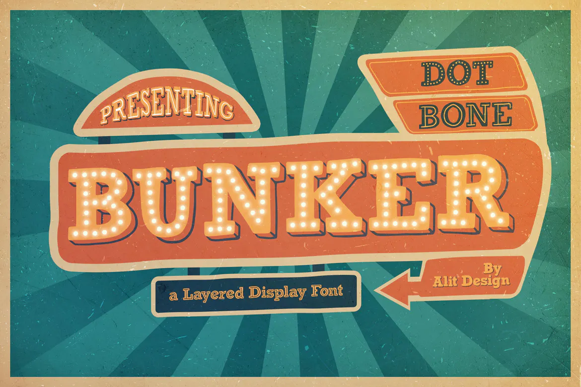 Bunker Typeface