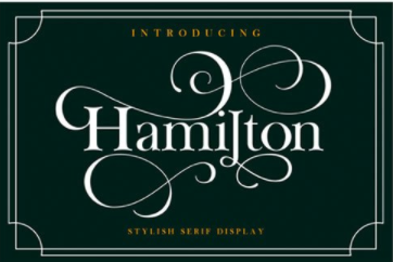 Hamilton Font